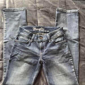 Wrangler Women's Classic Straight Leg Gray Jeans